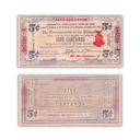 Philippines 1942 5C Negros Occidental Provincial Currency Committee Pick S641