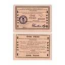Philippines 1943 1P Mindanao Emergency Currency Board Pick S505