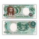 Philippines 5P (1969) Marcos-Licaros Pick 143b