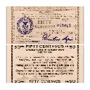 *Philippines 1945 50C Mindanao Emergency Currency Board Pick S534