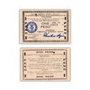 Philippines 1944 1P Mindanao Emergency Currency Board Pick S523b