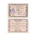 Philippines 1944 1P Mindanao Emergency Currency Board Pick S523d