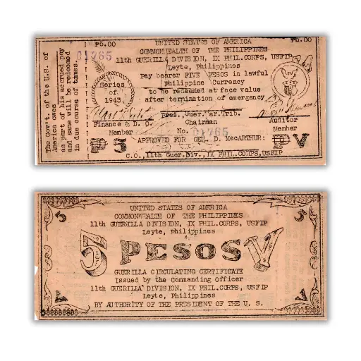 Philippines 1943 5P